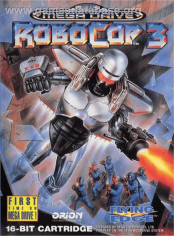 Cover Robocop 3 for Genesis - Mega Drive